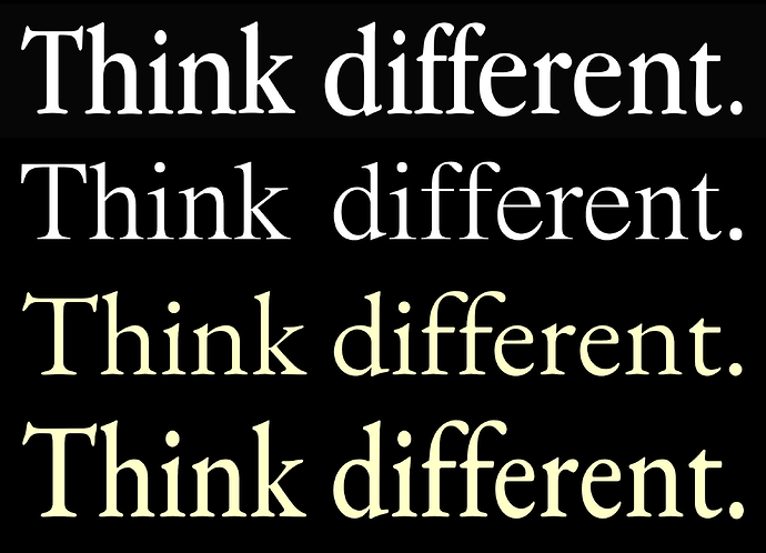 fonts