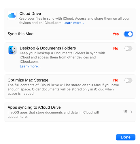 iCloud Dr