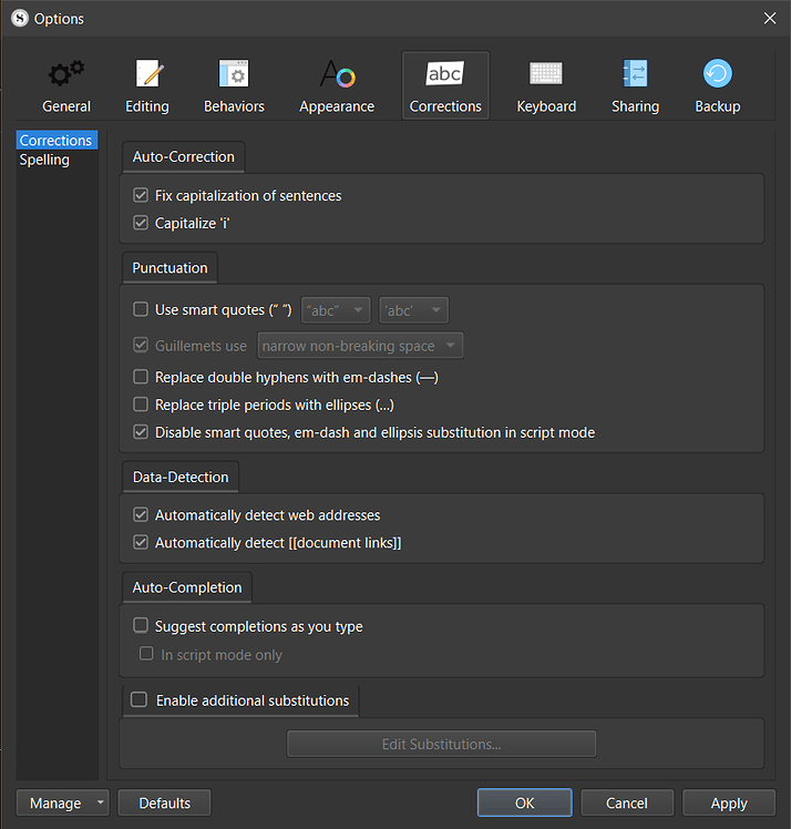 How to turn off spell check in Windows? - Scrivener - Literature ...