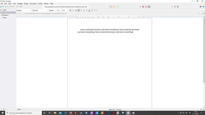 Scrivener Screenshot 1