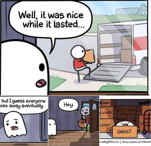 Don't forget the ghost