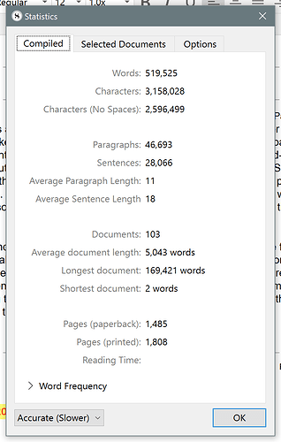 2023-09-24 G2 scrivener project stats