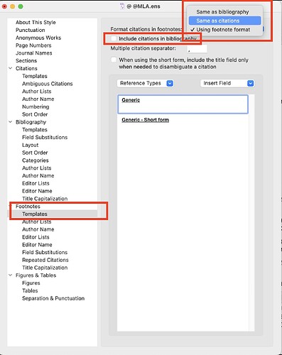 endnote edit output style