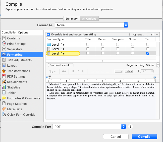 compile-adds-blank-lines-between-paragraphs-and-ignores-indents