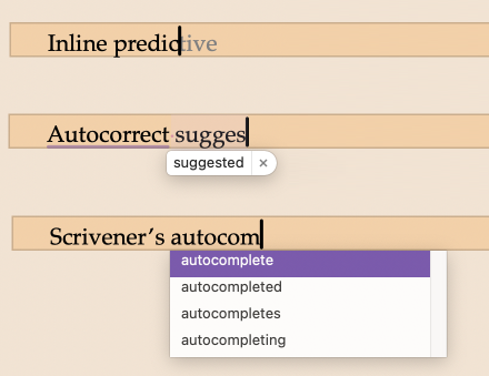 AutoTextExamples