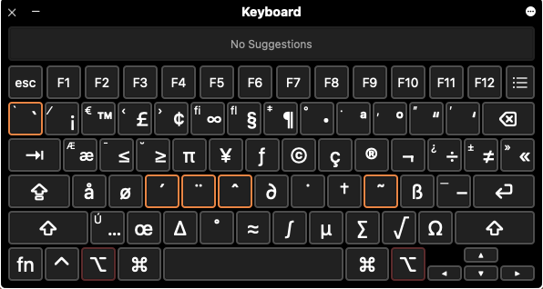 Keyboard Viewer