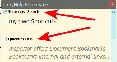 Bookmarks